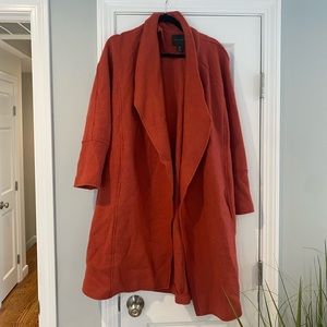 TAHARI orange trench coat